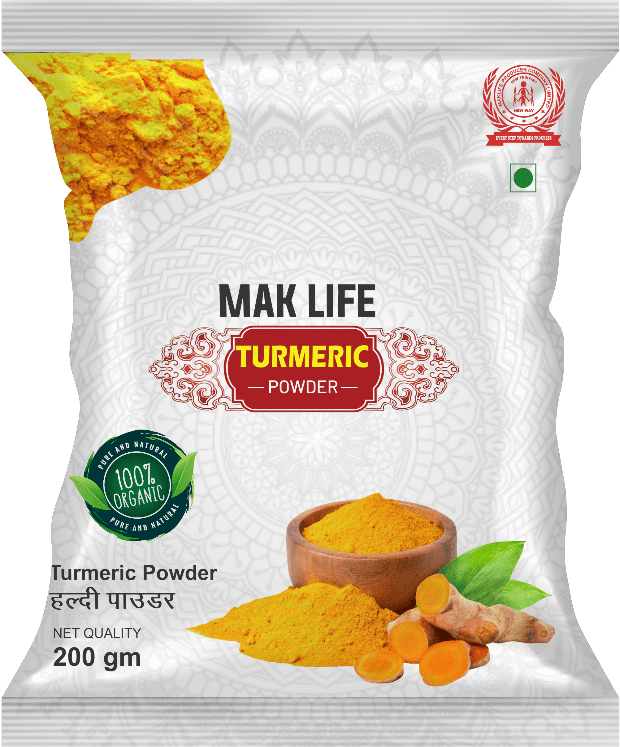 Mak Life Turmeric Powder 200gm